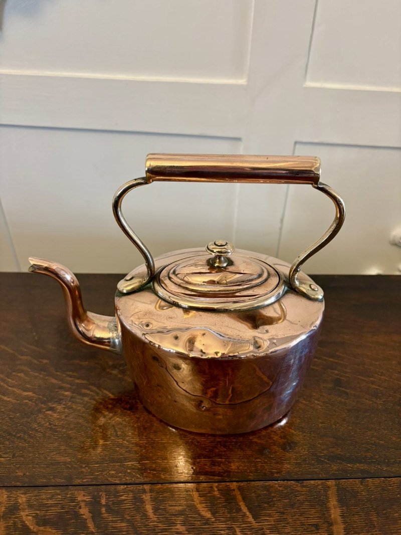 Antique George III Copper Kettle